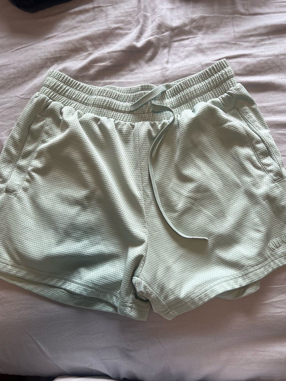 KILL CREW SIMPLE MUAY THAI SHORTS (MID THIGH CUT) - MINT